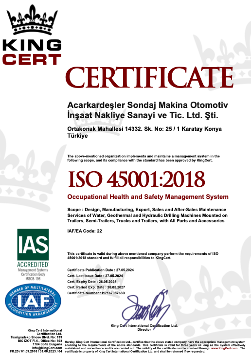 ISO 45001:2018